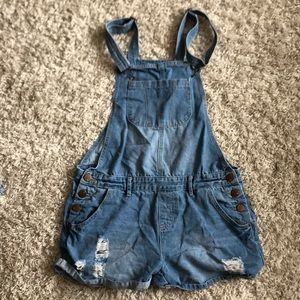 denim overalls!